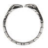MenSteel Anneau de gland Two Snake